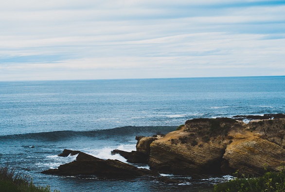 picture of ocean and beach