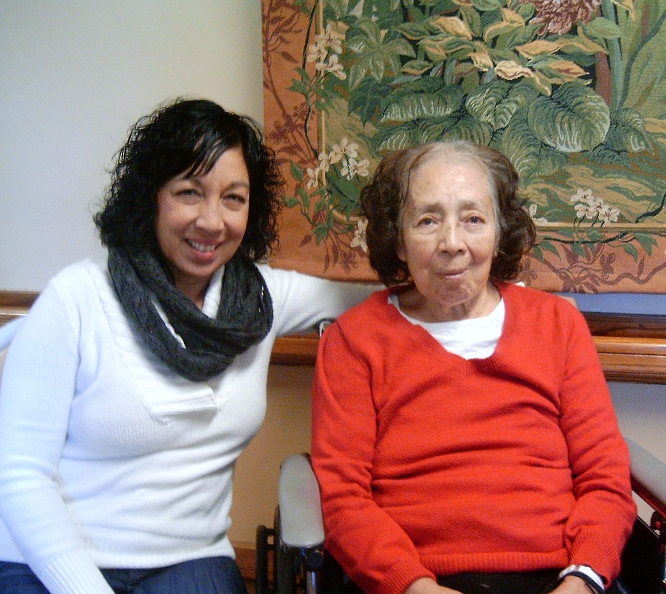 picture of woman and daughter